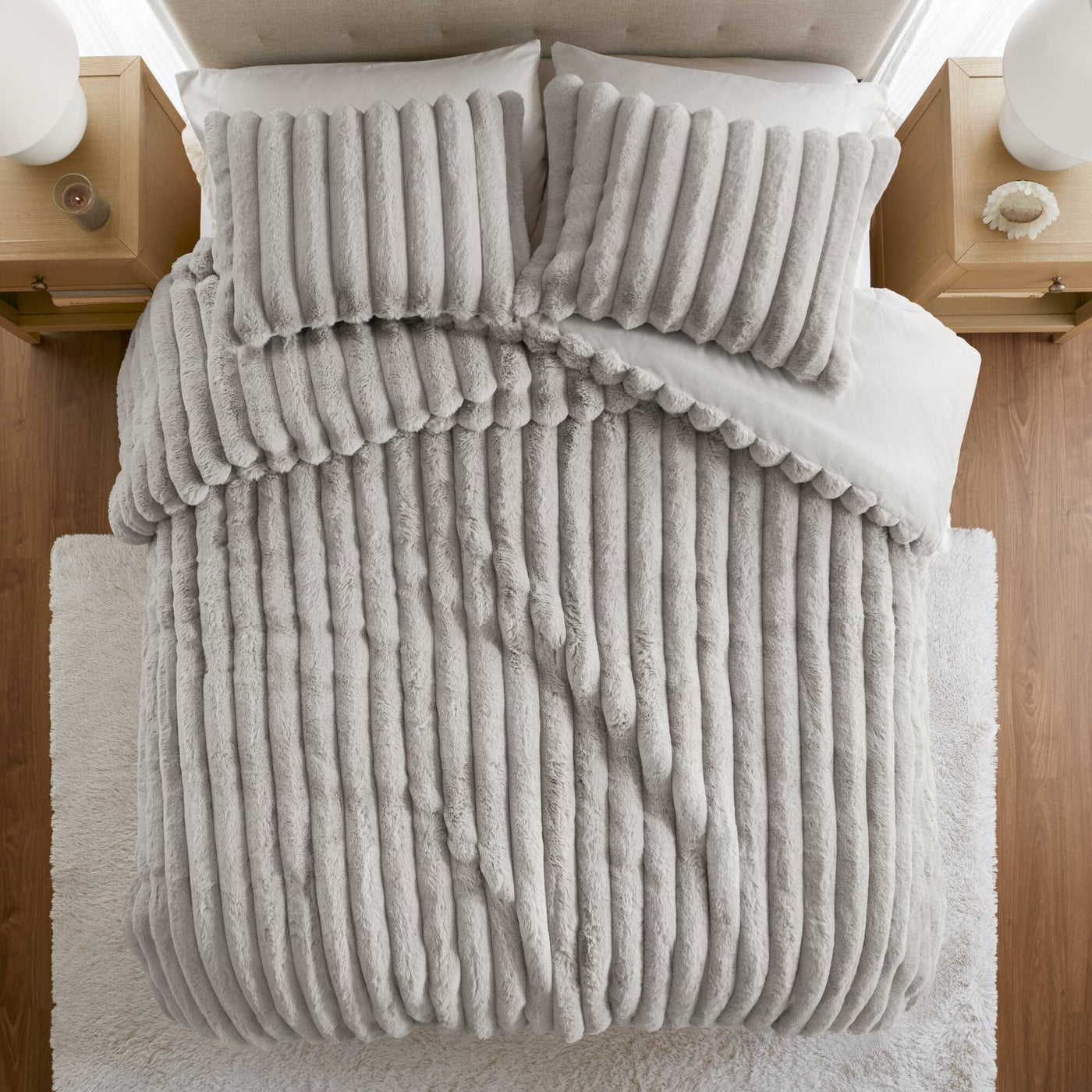 light gray-king,light gray-full/queen