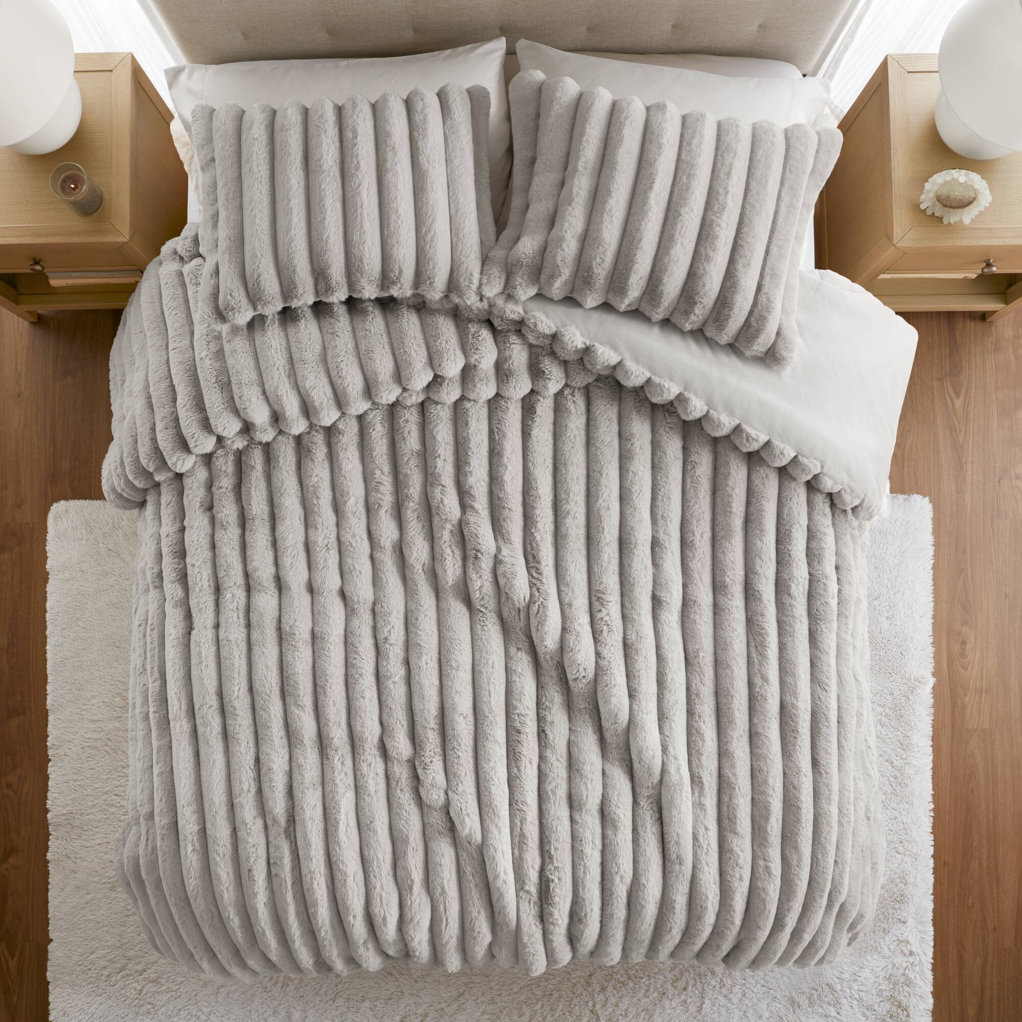 light gray-king,light gray-full/queen