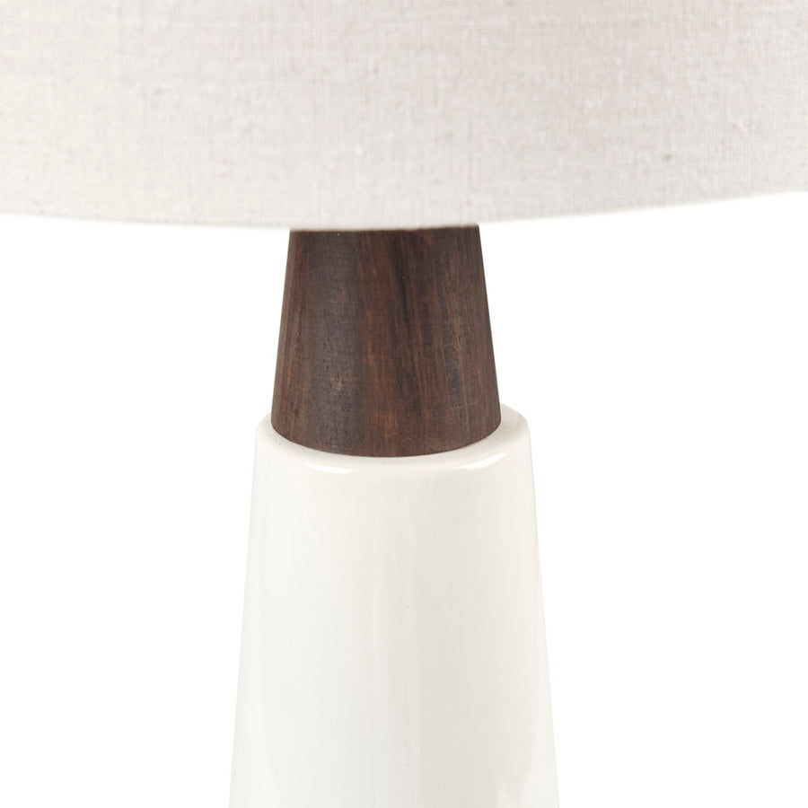 white base/cream shade-12"dia x 25"h 5.5"dia x 15"h 12"dia x 9"h 1.5"dia x 2.5"h 60"