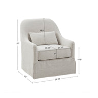 ivory/black-28.25"w x 32"d x 35"h 18.25"l x 10.5"w 21.25"w x 22.25"d x 19.5"h 7" 21.25"w x 22.5"h 22" diameter x 1.75"h 28.25"w x 15.5"h 300 lb
