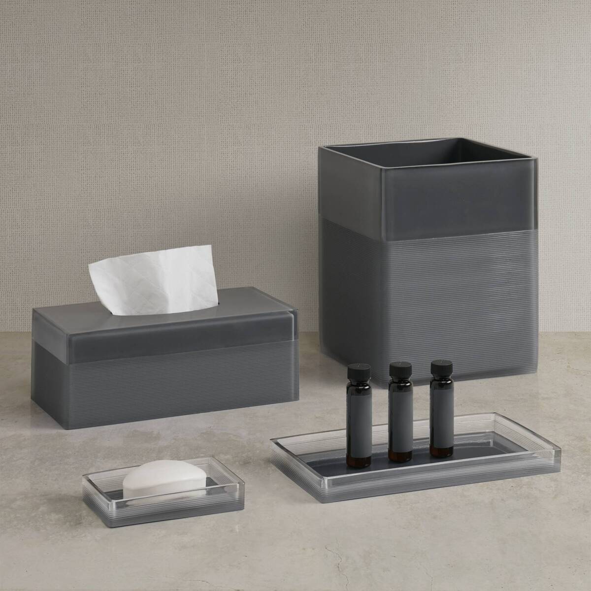 charcoal mist-one size