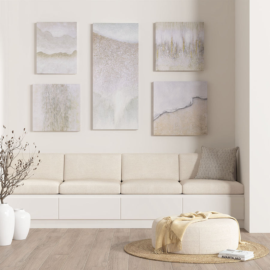 neutral-15"w x 35"h x 1.5"d 20"w x 20"h x 1.5"d 18"w x 18"h x 1.5"d 16"w x 16"h x 1.5"d 14"w x 18"h x 1.5"d