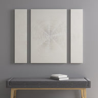 silver-23.5"w x 35.5"h x 1.5"d 8"w x 35.5"h x 1.5"d (2)