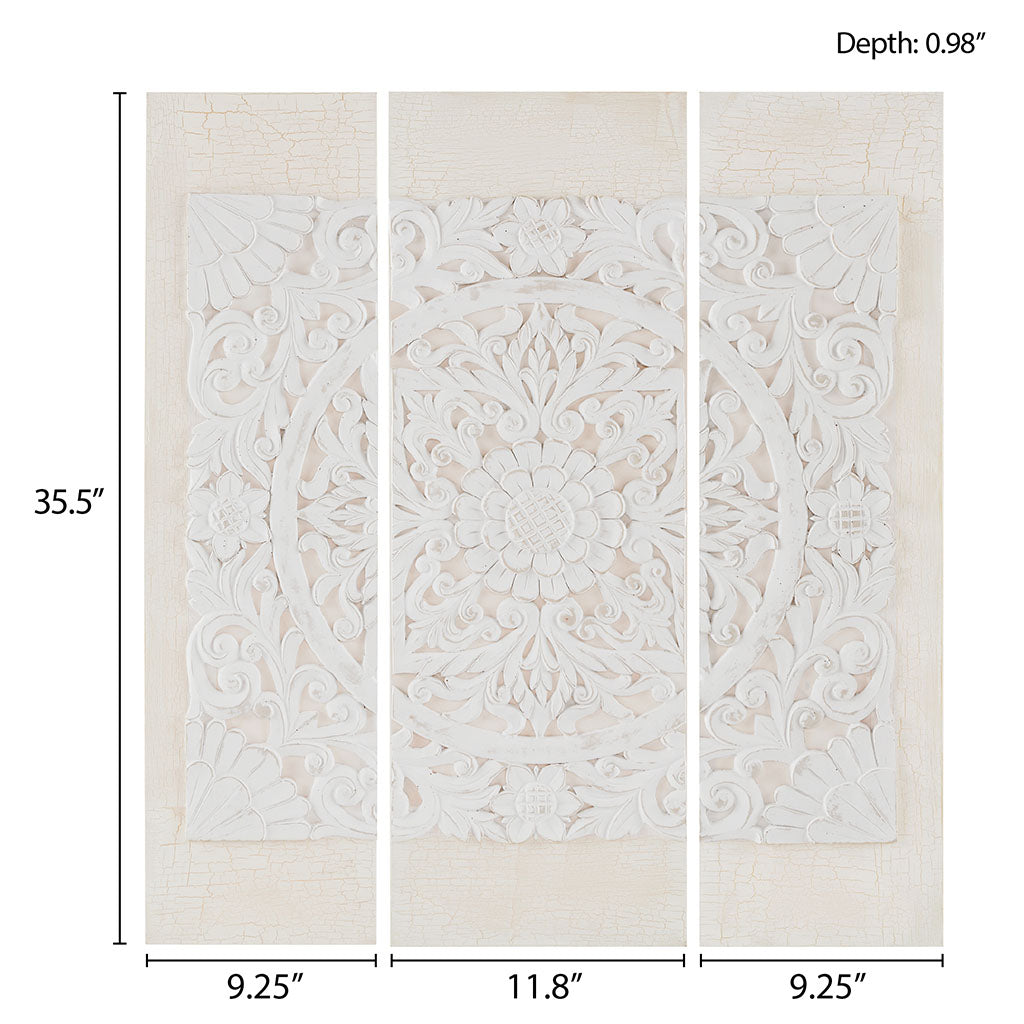 offwhite-11.8"w x 35.5"h x 0.98"d 9.25"w x 35.5"h x 0.98"d (2)