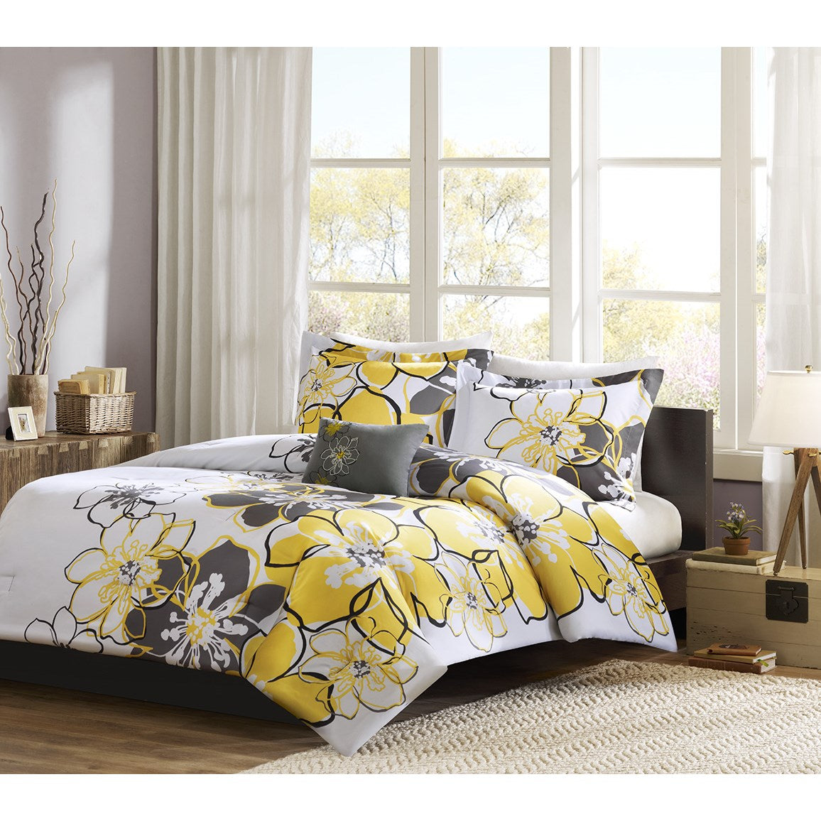 yellow-king/cal king,yellow-twin/twin xl,yellow-full/queen