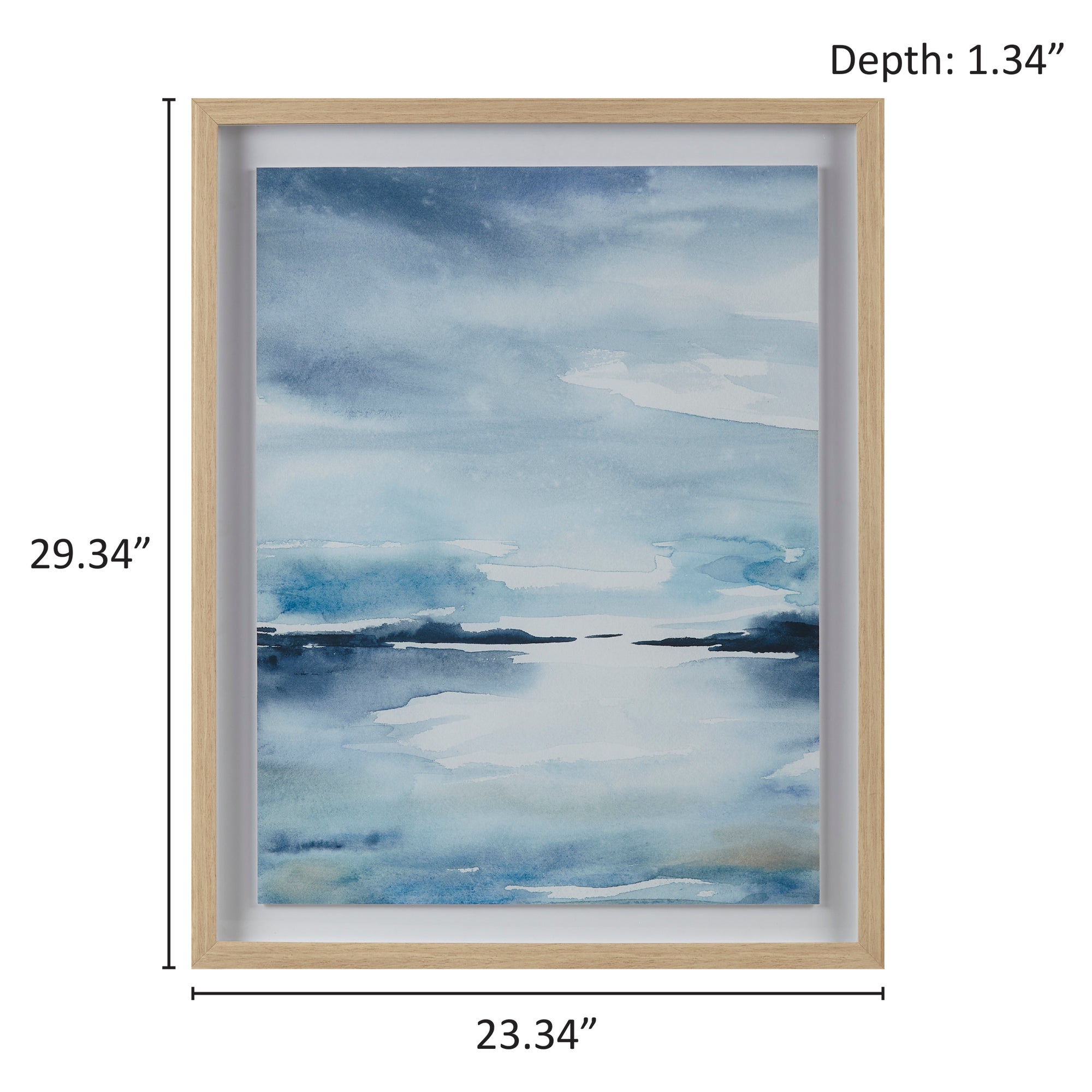 blue-23.34"w x 29.34"h x 1.34"d 22"w x 28"h