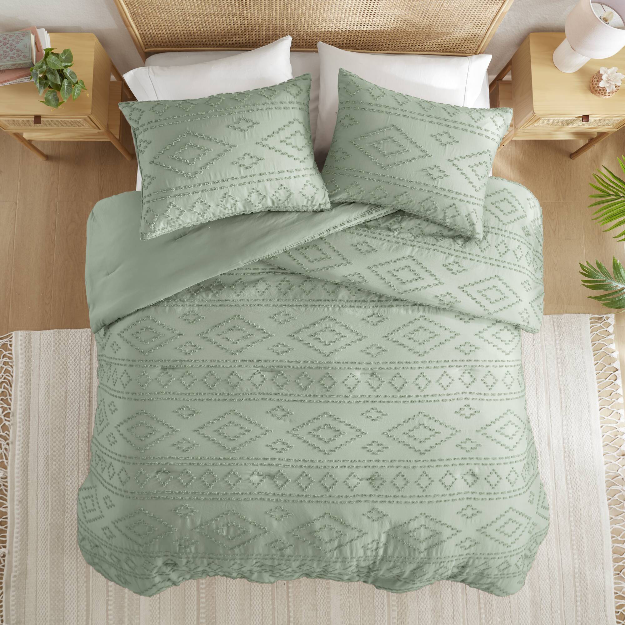 sage green-twin/twin xl,sage green-full/queen,sage green-king/cal king