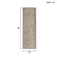 natural-12"w x 36"h x 1.25"d