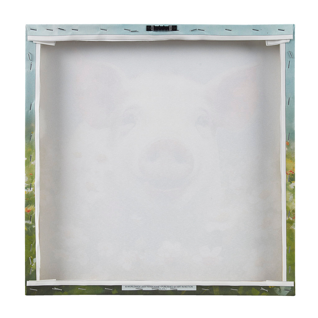 pig/green-16"w x 16"h x 1"d