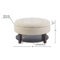 cream/brown-dia 36" x 20"h dia 36" x 20"h 4.25" 2"w x 2"d x 2"h dia. 33" x 0.75"t 6.5" 20" 32" dia 32" x 5.5"h 300lbs,cream/brown-dia 36" x 20"h dia 36" x 20"h 4.25" 2"w x 2"d x 2"h dia. 33” x 0.75"t 6.5" 20" 32" dia 32" x 5.5"h 300lbs
