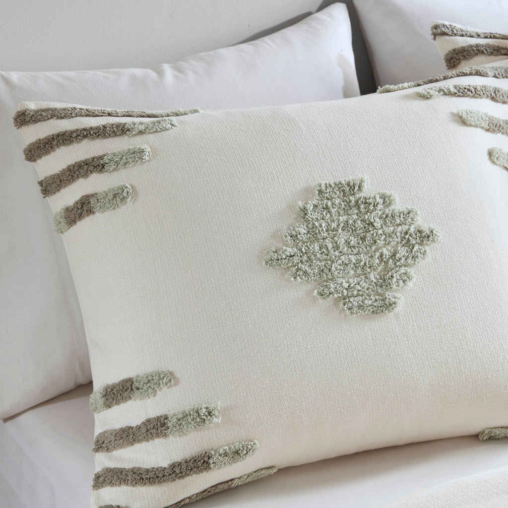 green/ivory-full/queen,green/ivory-king/cal king
