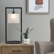 black base/frosted shade-11.25" dia x 24"h 7.75" dia x 6"h 1.5" dia x 2.5"h 72"l