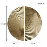gold-13.75"w x 27.50"h x 0.50"d (2)