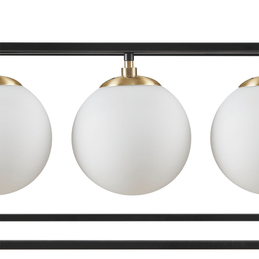 antique brass/black-43"w x 9.5"d x 52.75"h (min 22.75"h max 52.75"h) 43"w x 9.5"d x 9.5"h 6"dia x 6"h 1"dia x 2"h 42" 25.5"w x 4.75"d x 1"h