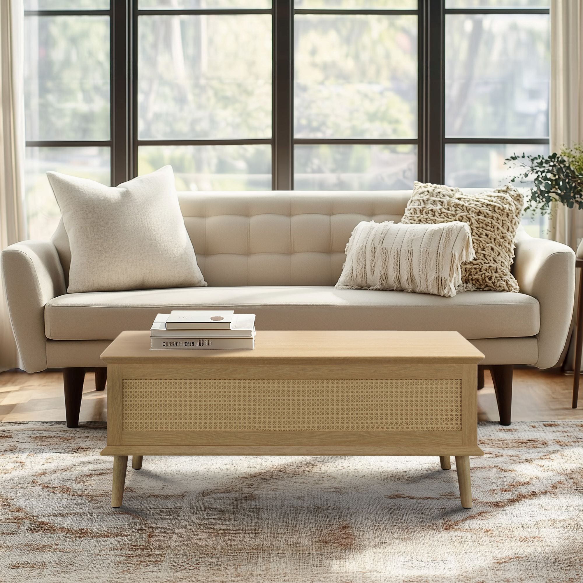 natural-42"w x 21.5"d x 17~22.5"h
