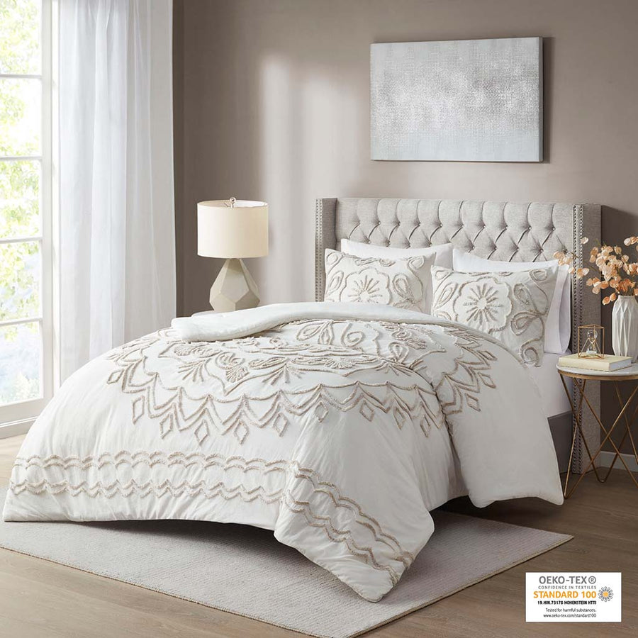 ivory/taupe-full/queen,ivory/taupe-king/cal king