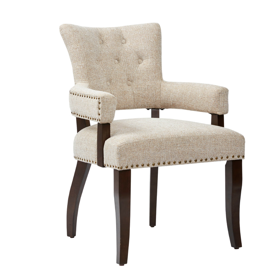 cream-23.25"w x 23.75"d x 35"h  (2) 23.25"w x 18.5"d x 20"h 25.5"