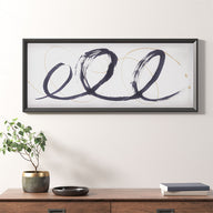 black-41"w x 17"h x 1.9"d 39.58"w x 15.58"h