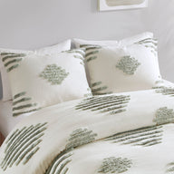 green/ivory-full/queen,green/ivory-king/cal king
