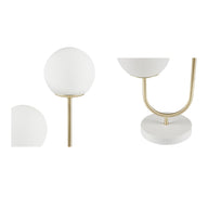 gold/white-11.5"w x 6.25"d x 20"h dia. 6.25" x 1"h dia. 6" x 6"h 60"