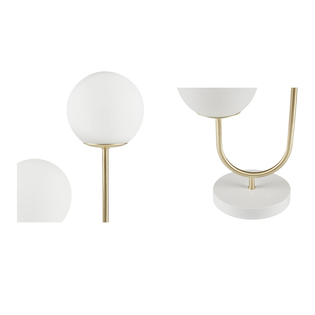 gold/white-11.5"w x 6.25"d x 20"h dia. 6.25" x 1"h dia. 6" x 6"h 60"