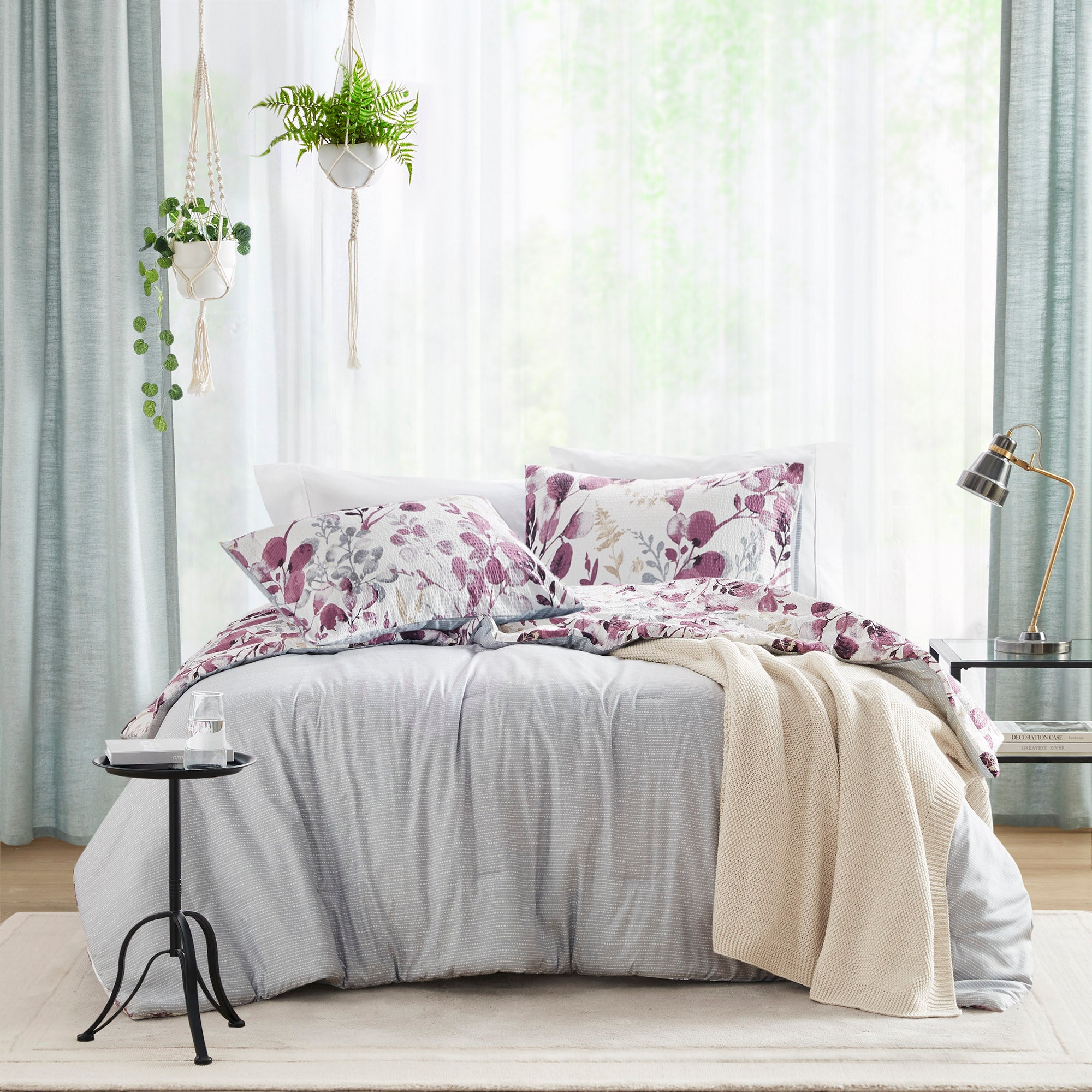 plum/grey-twin/twin xl,plum/grey-full/queen,plum/grey-king/cal king