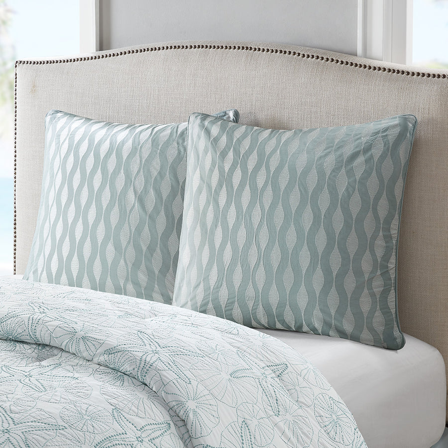blue-euro sham