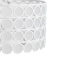 white-16.25"dia x 51.75"h 16.25"dia x 12.25"h 1"dia x 2"h 36" 4.75"dia x 1"h