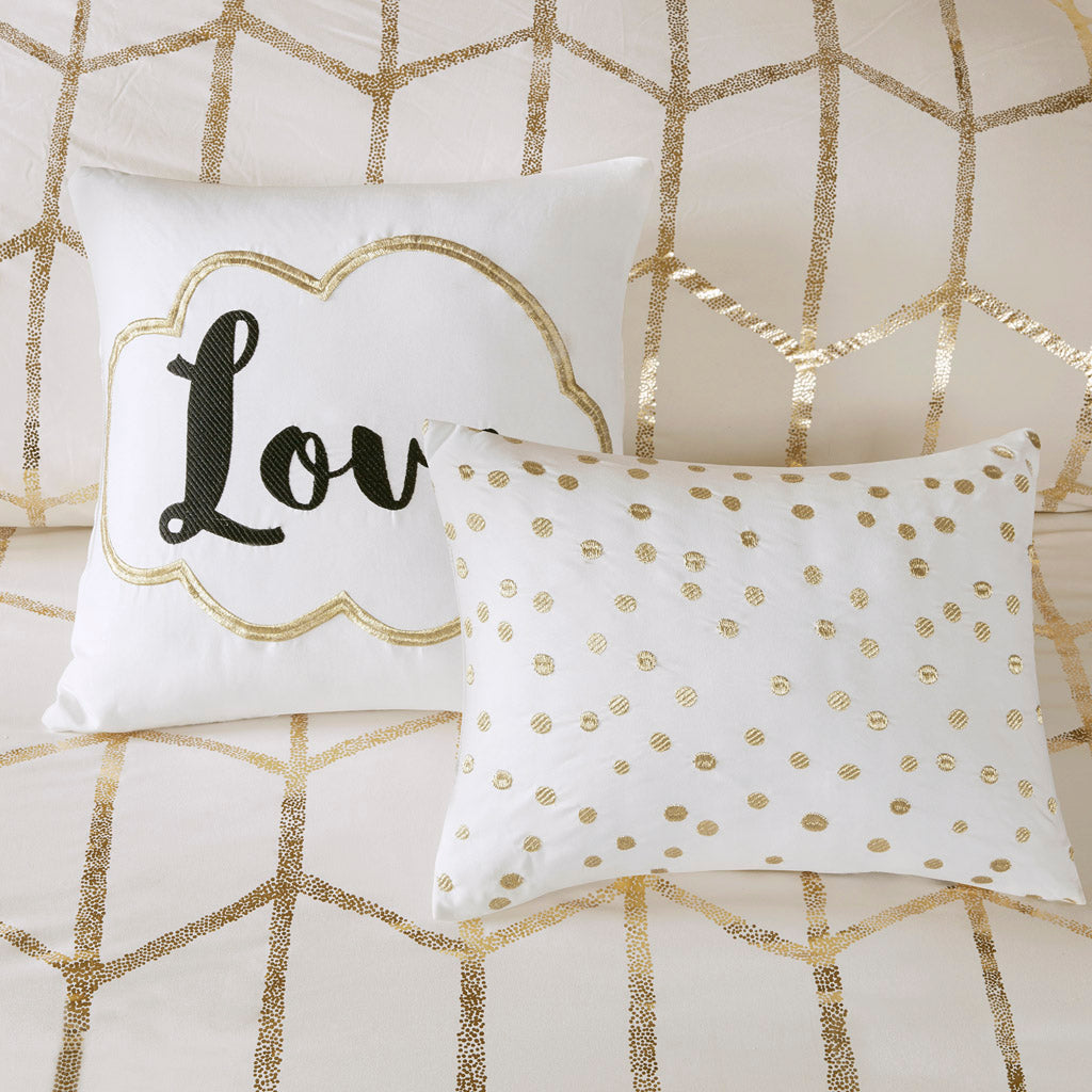 ivory/gold-twin/twin xl,ivory/gold-full/queen,ivory/gold-king/cal king