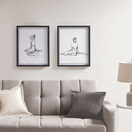 black/white-17"w x 21"h x 1.05"d (2)