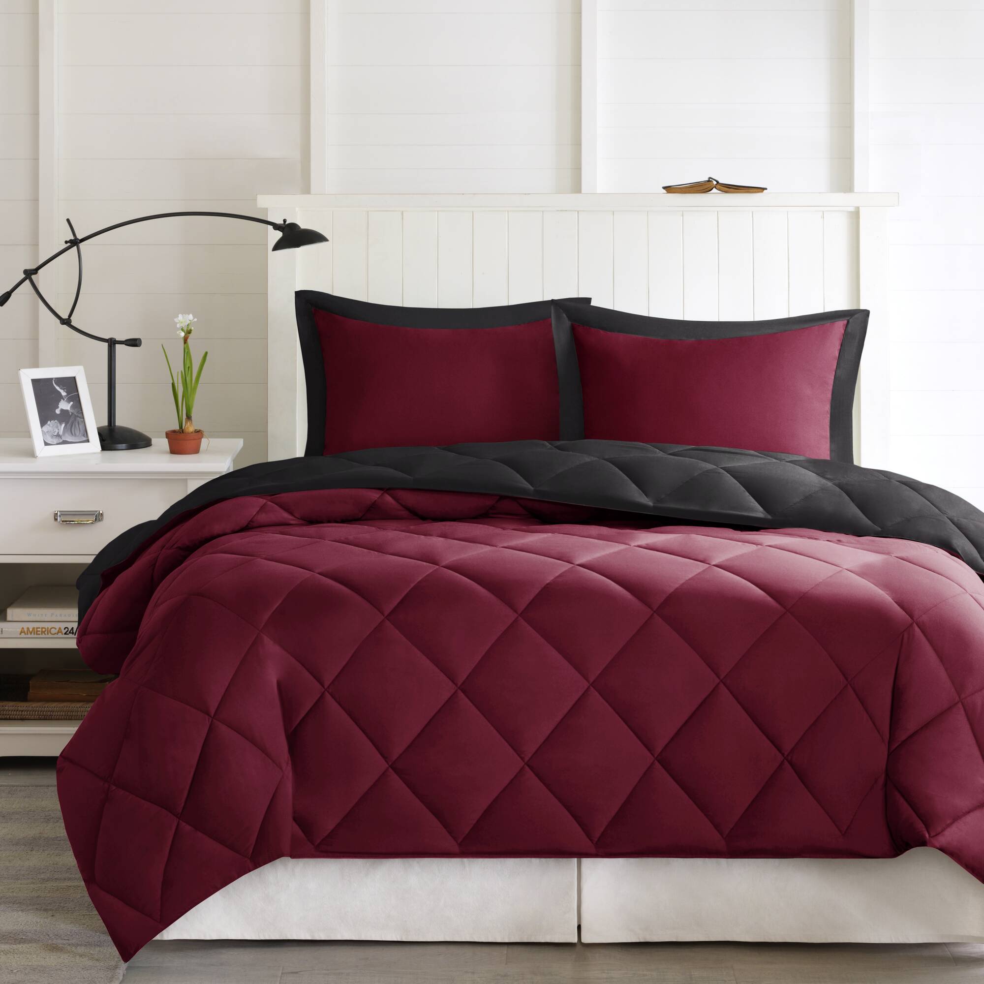 red/black-twin/twin xl,red/black-full/queen,red/black-king,red/black-king/cal king