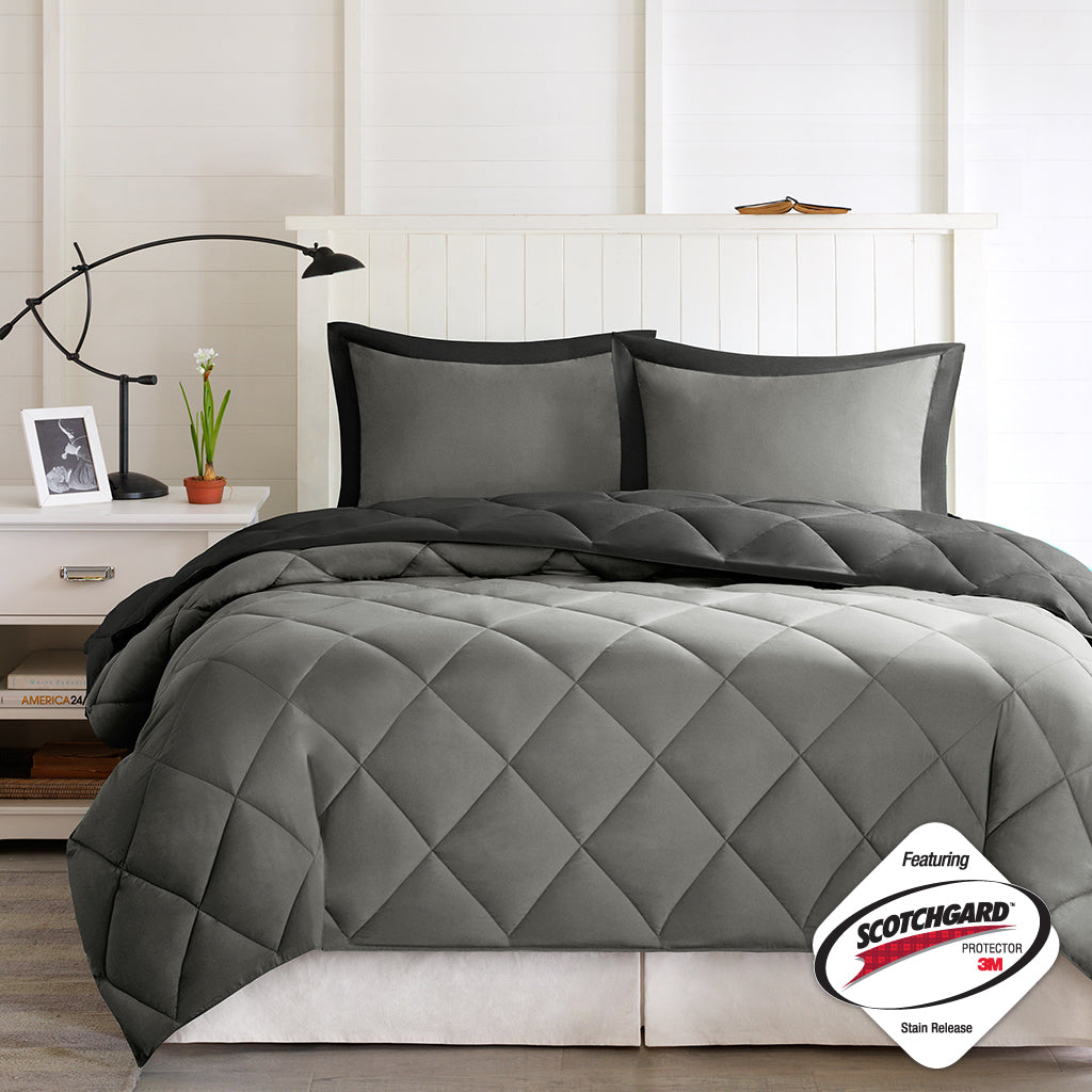 black/grey-twin/twin xl,black/grey-full/queen,black/grey-king