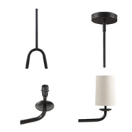 bronze-39"l x 5"d x 53.5"h dia.4.5" x dia.5" x 7"h dia.1" x 2"h dia.5.25" x 1"h