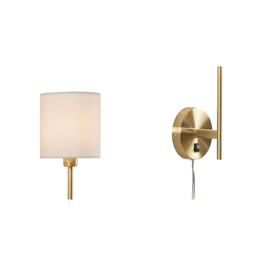 gold-5"w x 6.125"d x 14.25"h (2) 5" dia x 5.375"h 1" dia x 2"h 60"