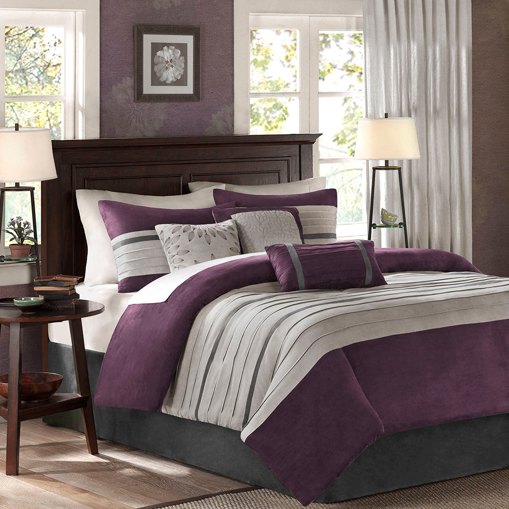 purple-queen,purple-king,purple-cal king,purple-full