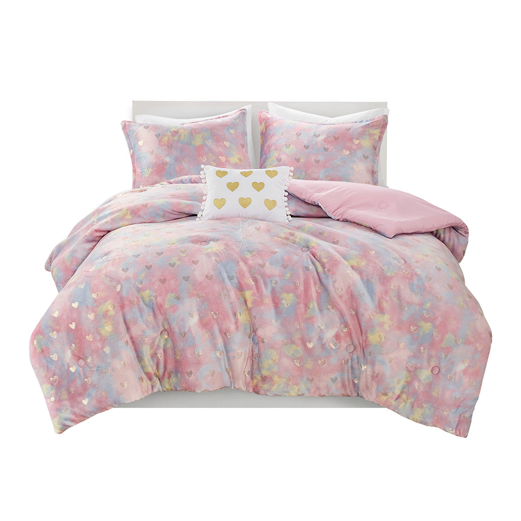 pink multi/gold-twin/twin xl,pink multi/gold-full/queen