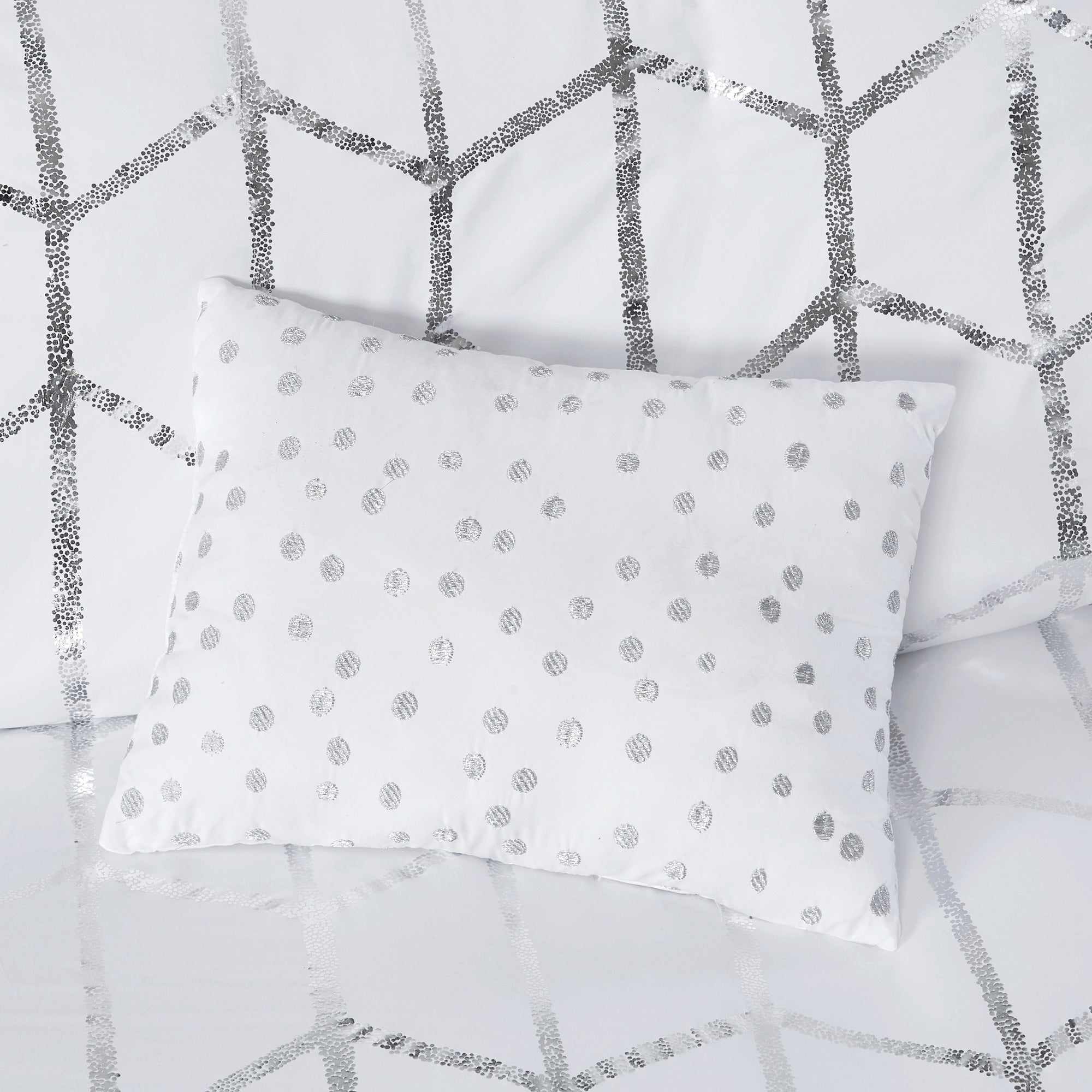 white/silver-twin/twin xl,white/silver-full/queen,white/silver-king/cal king