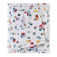 white village print-cal king,white village print-queen,white village print-full,white village print-king,white village print-twin,white village print-twin xl