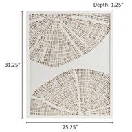 off-white-25.25"w x 31.25"h x 1.25"d