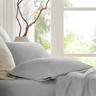 grey-standard sham,grey-king sham