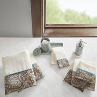 blue/brown-27"w x 52"l (2) 16"w x 28"l (2) 12"w x 18"l (2)