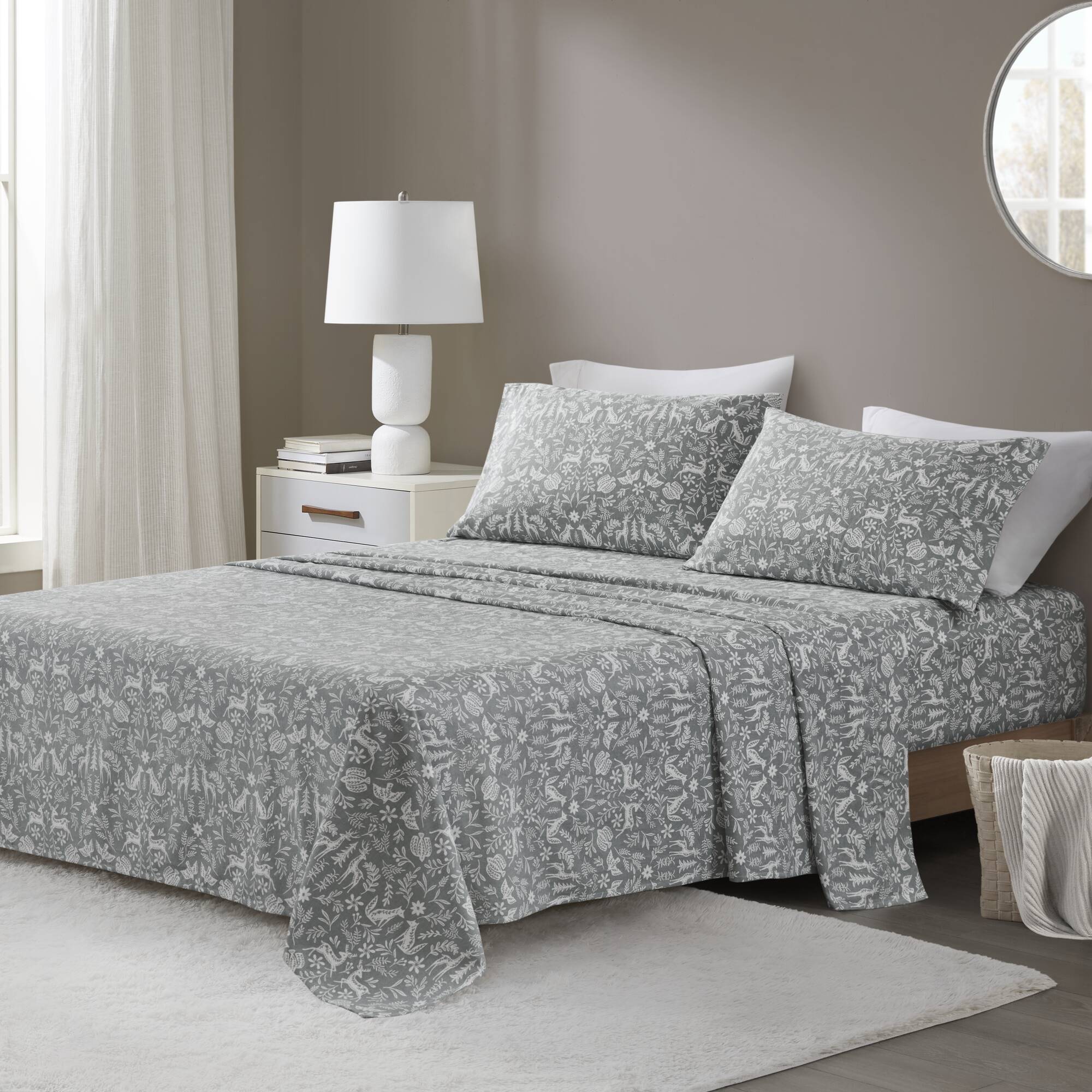 sage winter fauna-cal king,sage winter fauna-queen,sage winter fauna-full,sage winter fauna-king,sage winter fauna-twin,sage winter fauna-twin xl