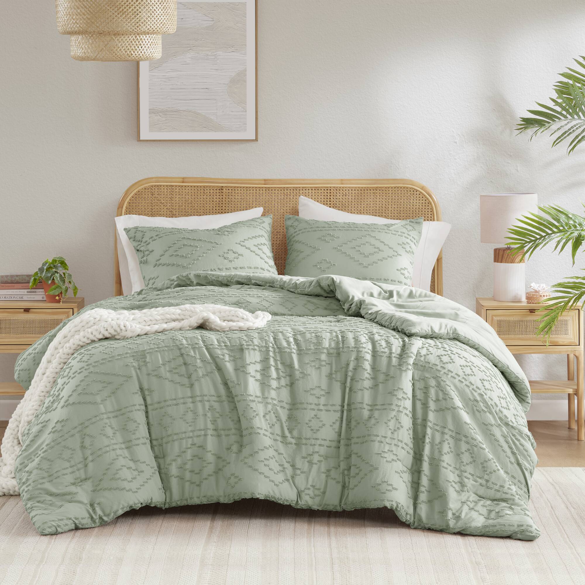sage green-twin/twin xl,sage green-full/queen,sage green-king/cal king