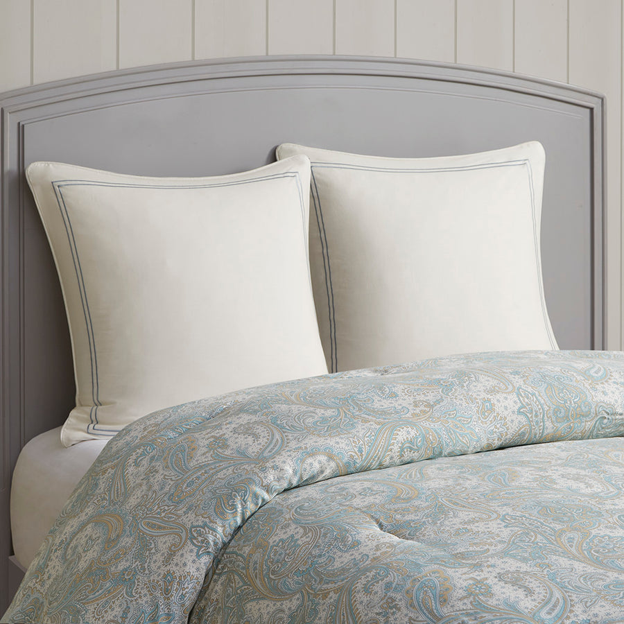ivory-euro sham