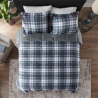 plaid grey-twin/twin xl,plaid grey-full/queen,plaid grey-king/cal king