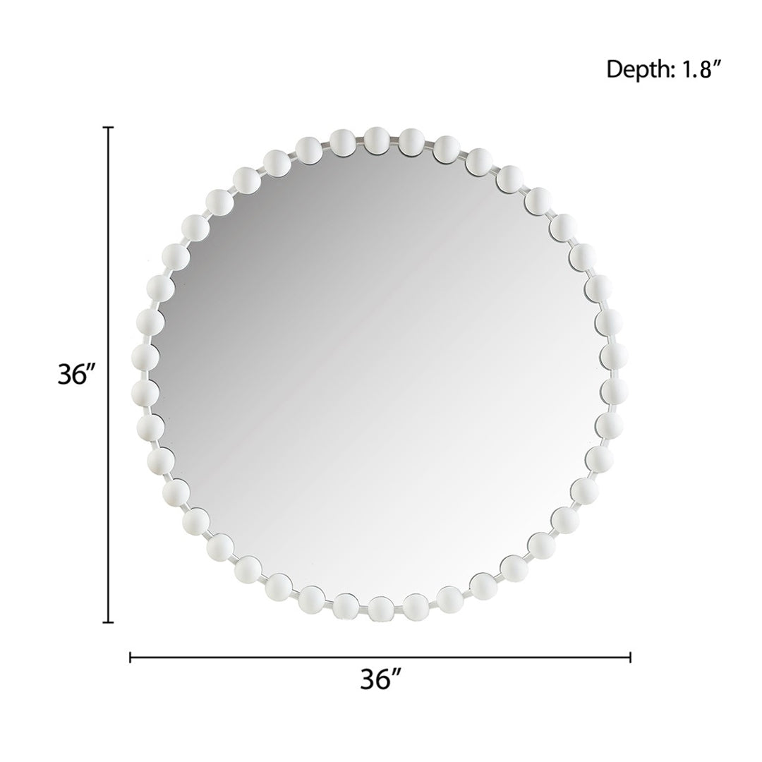 white-36" dia,white-27" dia