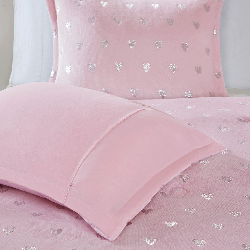 pink/silver-twin/twin xl,pink/silver-full/queen