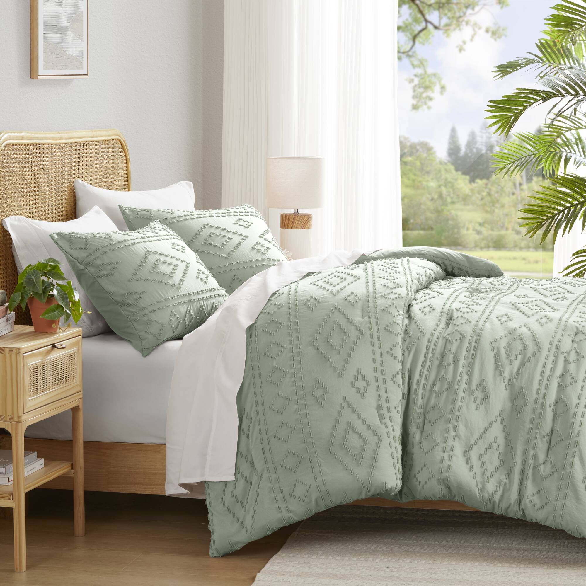 sage green-twin/twin xl,sage green-full/queen,sage green-king/cal king