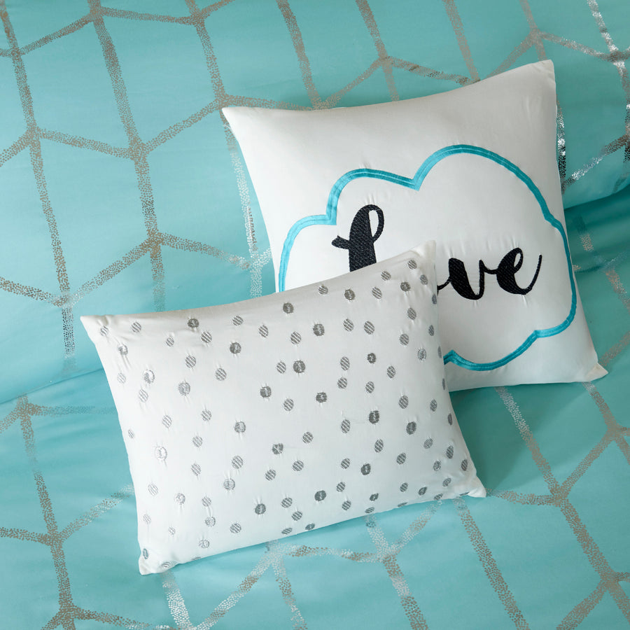 aqua/silver-twin/twin xl,aqua/silver-full/queen,aqua/silver-king/cal king