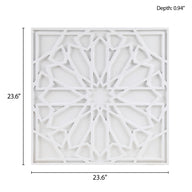 white-23.6"w x 23.6"h x 0.94"d